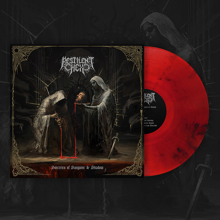 PESTILENT HEX Sorceries of Sanguine & Shadow (LP red)